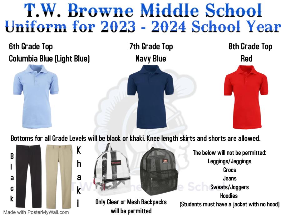 2023 - 2024 Student Dress Code